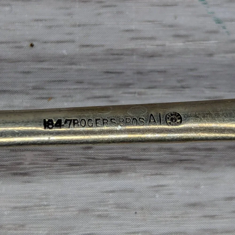 Vintage Deykin & Sons Venetian Silver Forks 6 & 1 Harrison & Howson Alpha Forks
